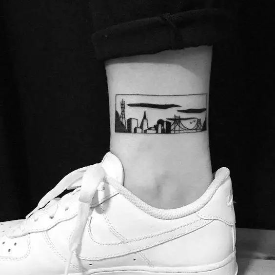 tatuagem skyline