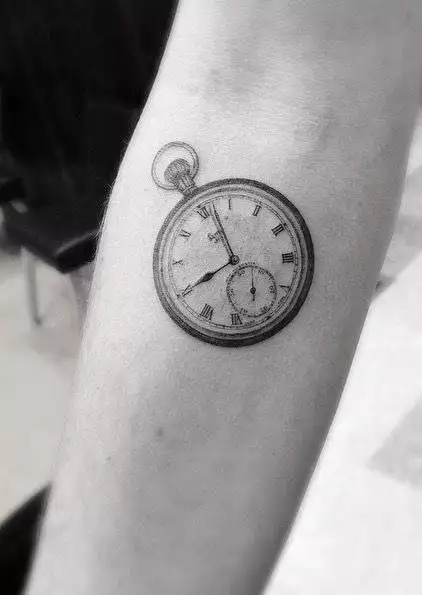 tatuagem relógio
