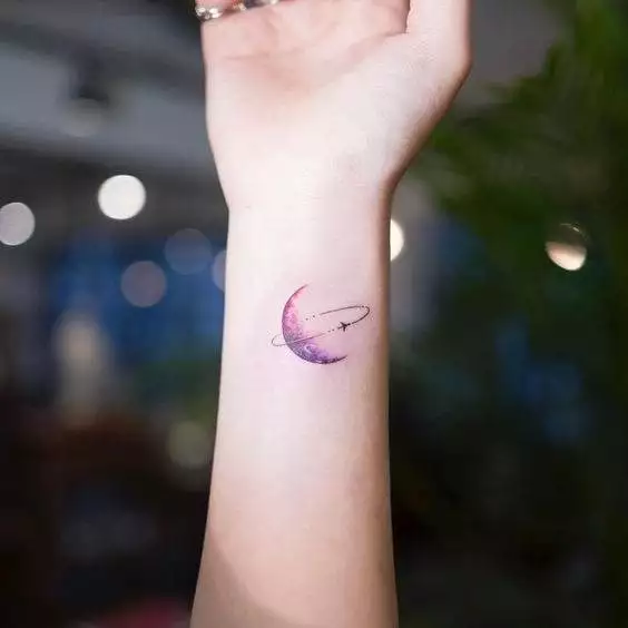 tattoo tema espacial