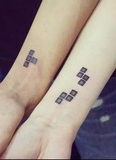 tatuagem tétris