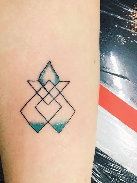 tatuagem símbolo de sobrevicência