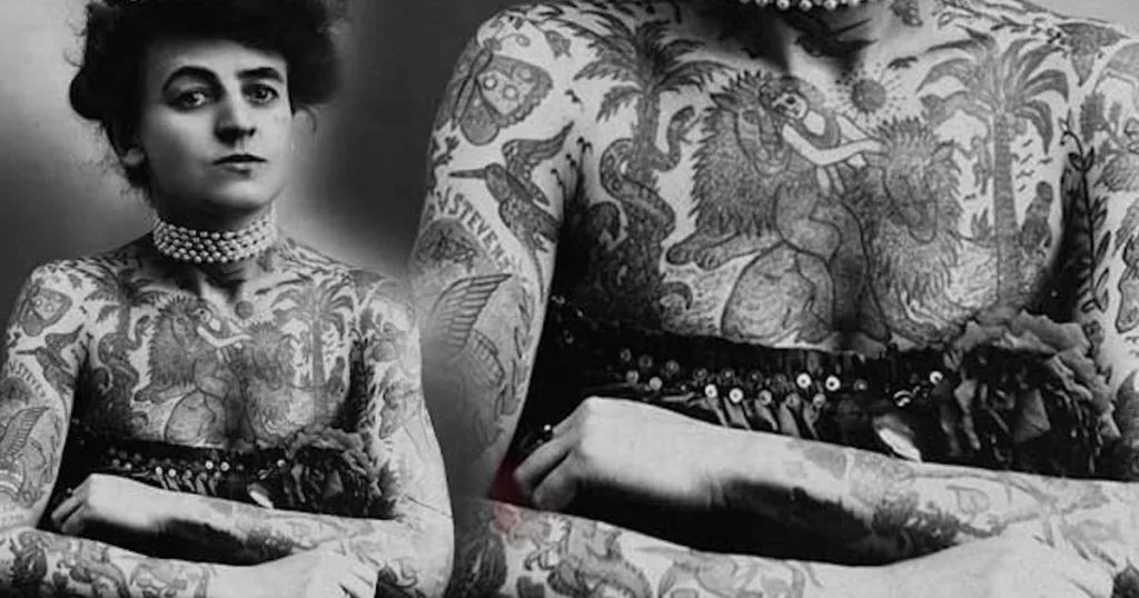 Maud Wagner primeira tatuadora dos eua