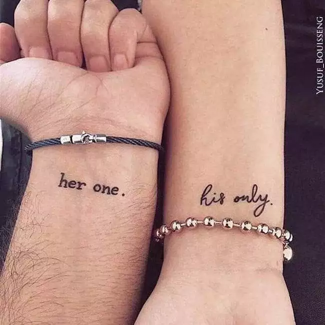 frases em ingles tattoo casal