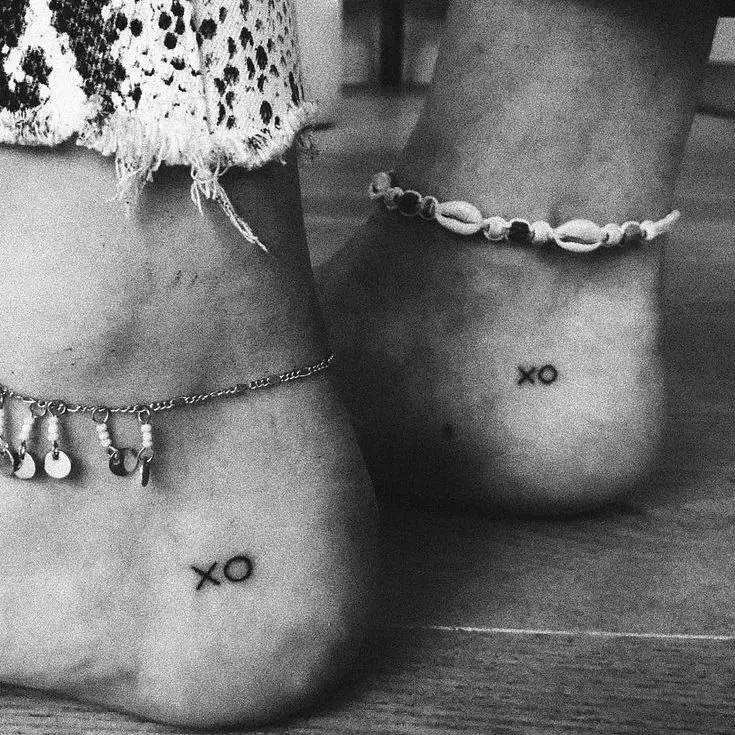 tattoo casal xo