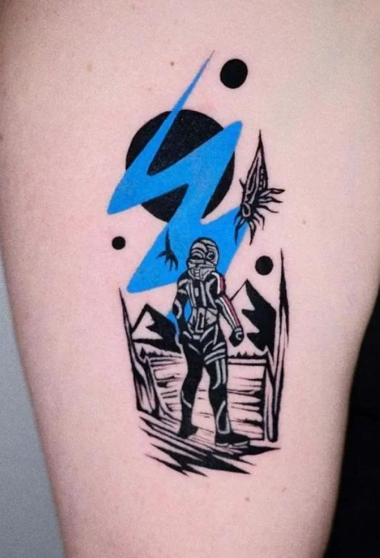 Tatuagem Mass Effect