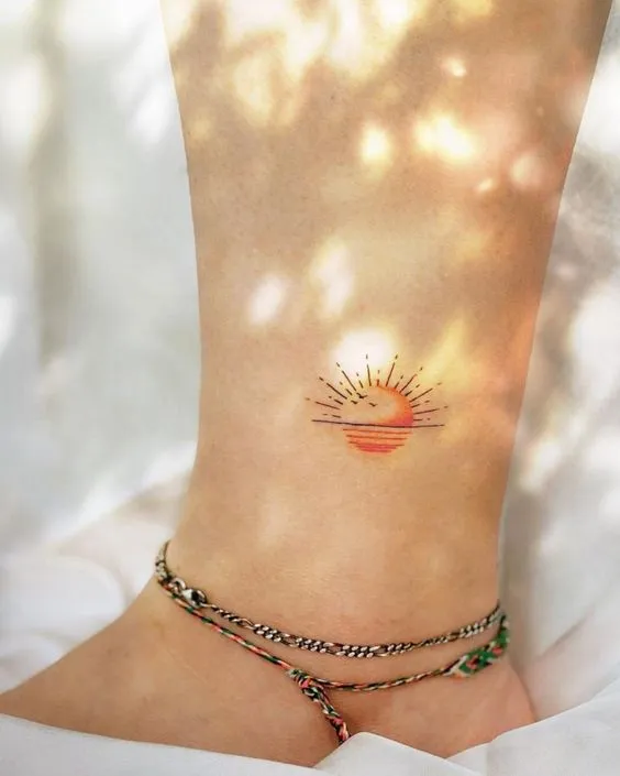 Tatuagem de sol