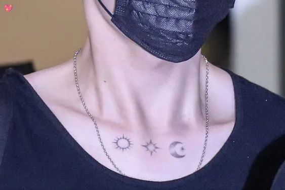 Tatuagem e K-pop: tattoo no pescoço do membro do ZB1 Hanbin